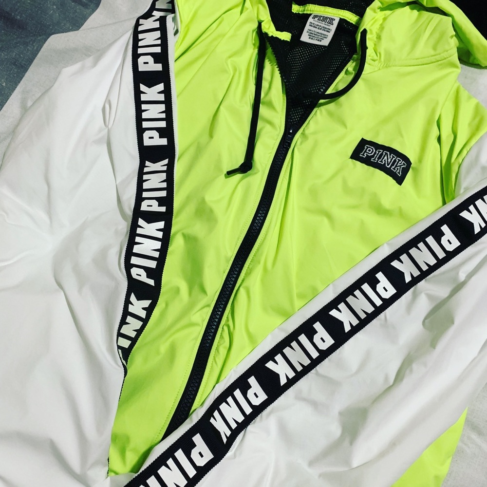 A woman nylon coat from PINK